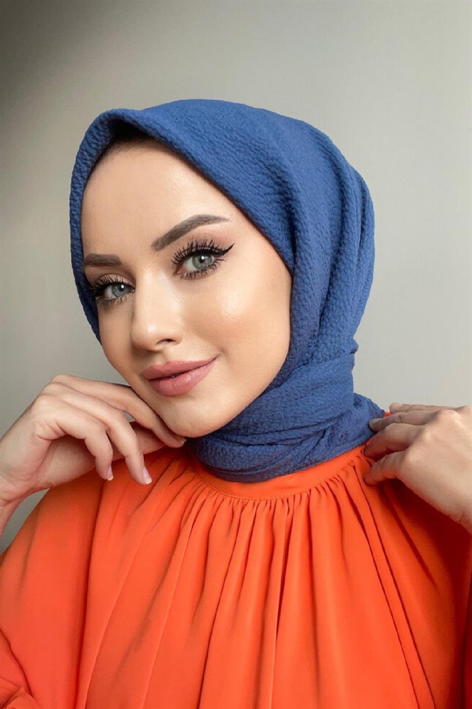 Indigo Natural Scarf