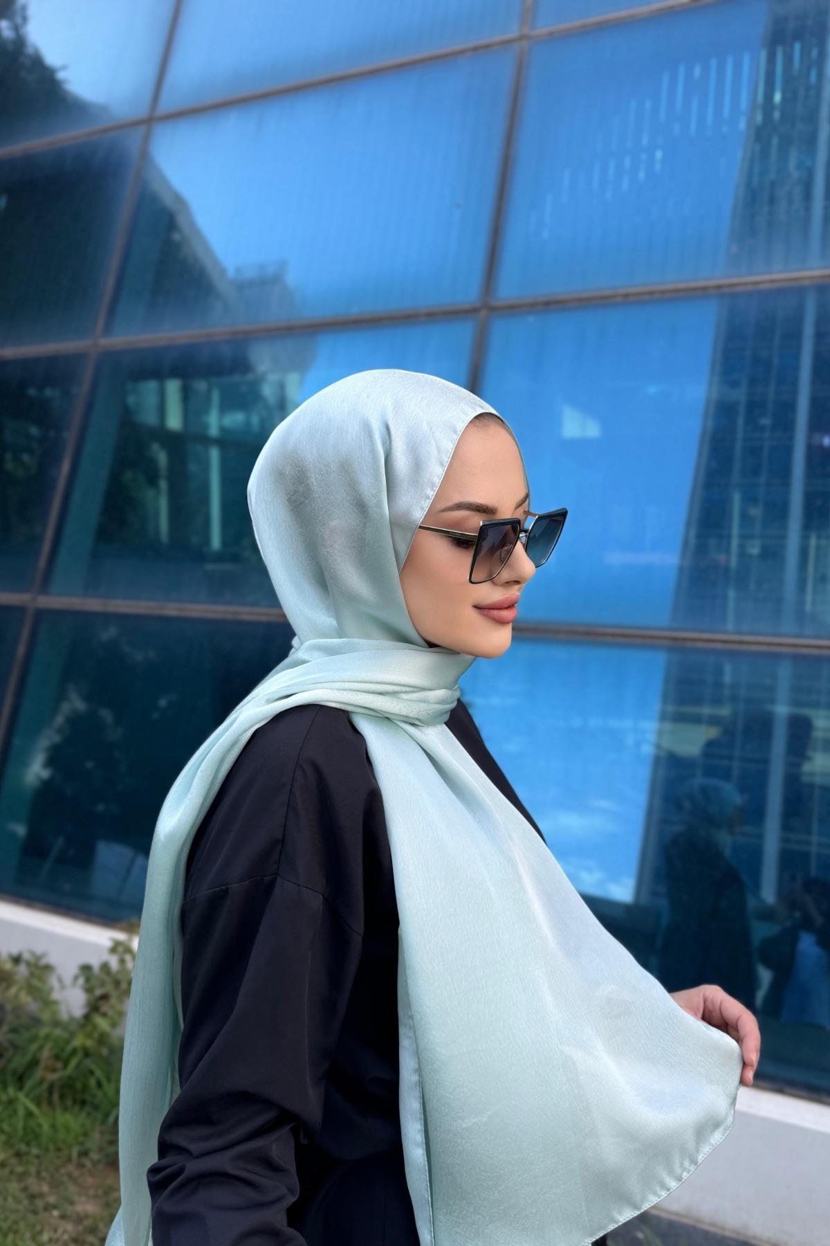 Janjan Shawl Water Green