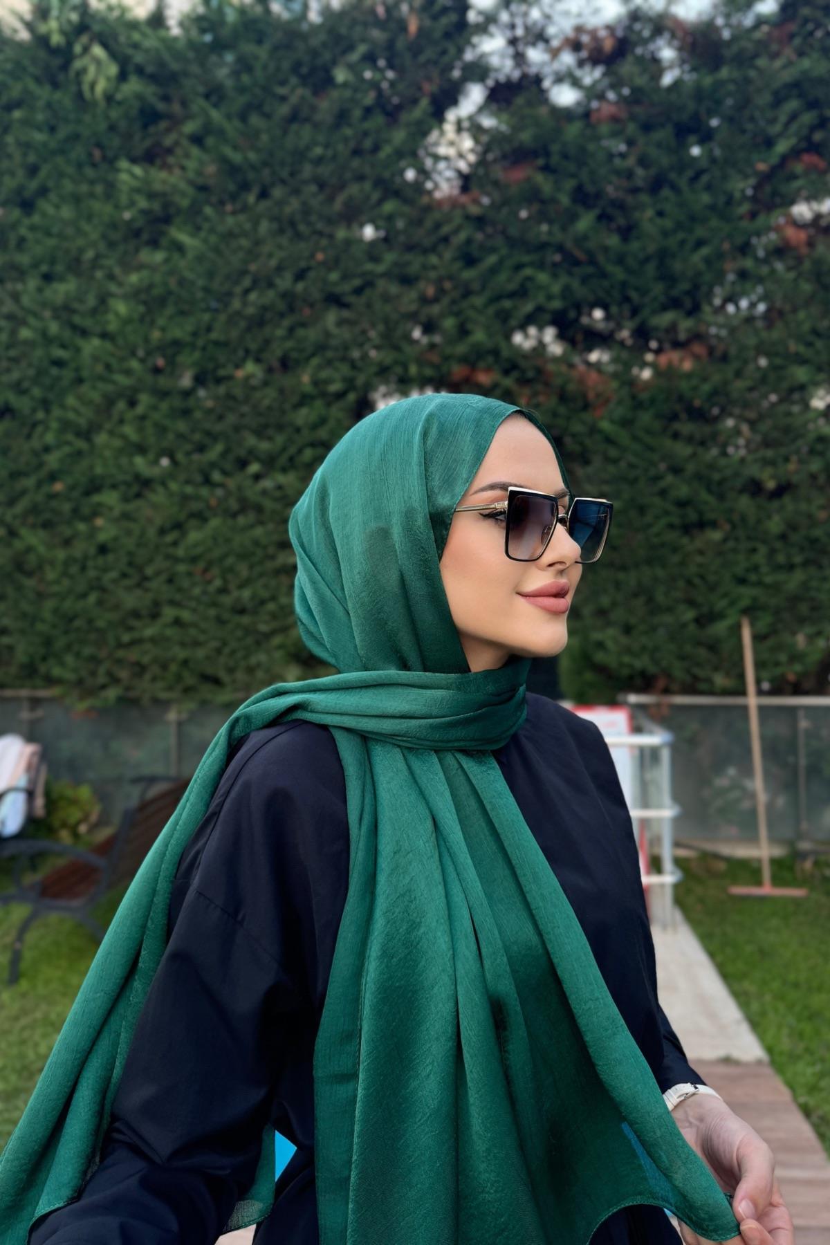 Janjan Shawl Emerald