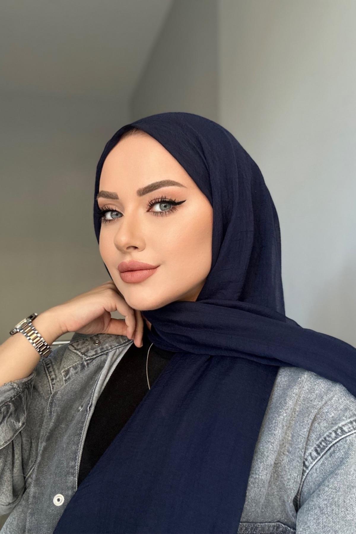 Comfort Shawl Navy Blue