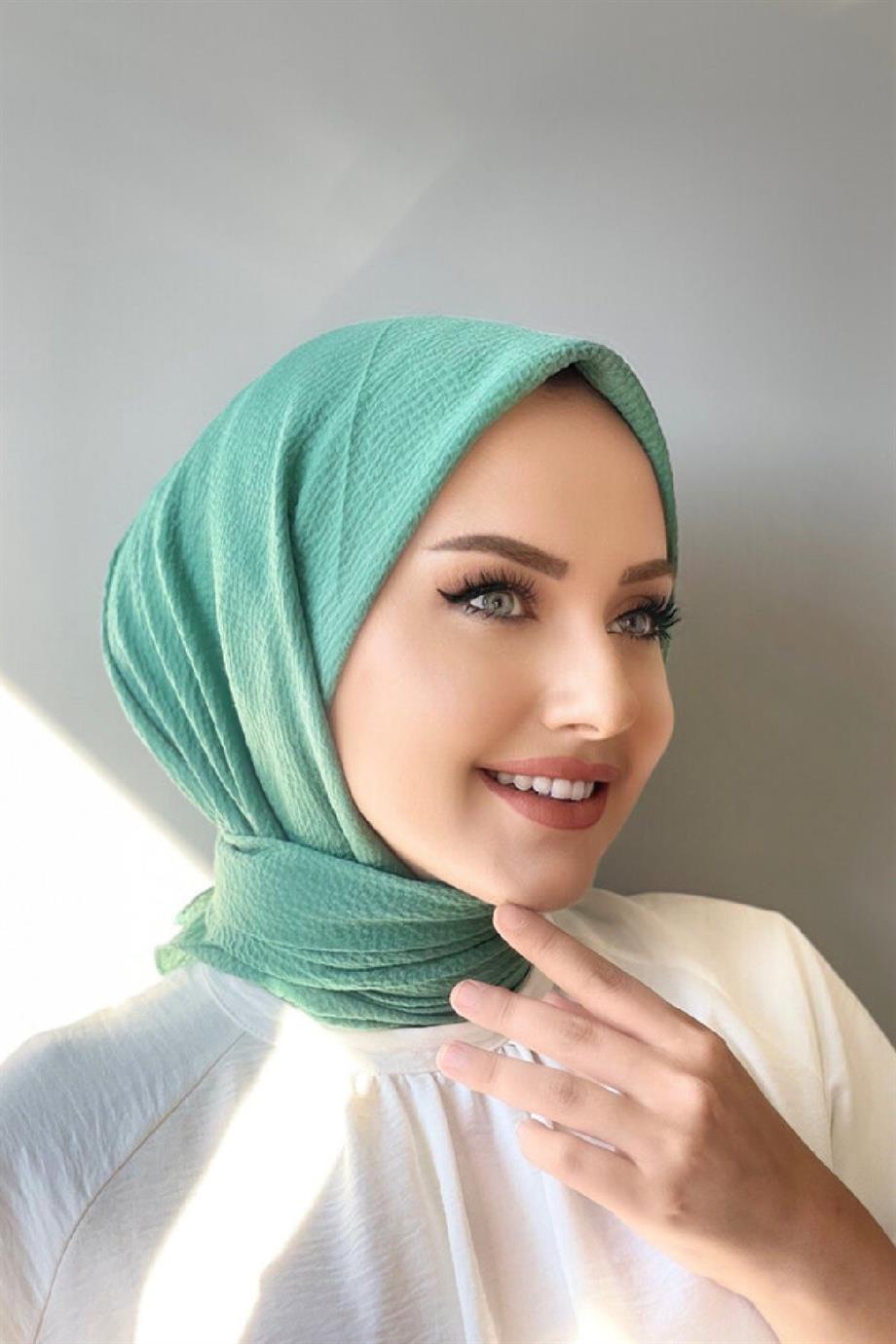 Mint Natural Scarf