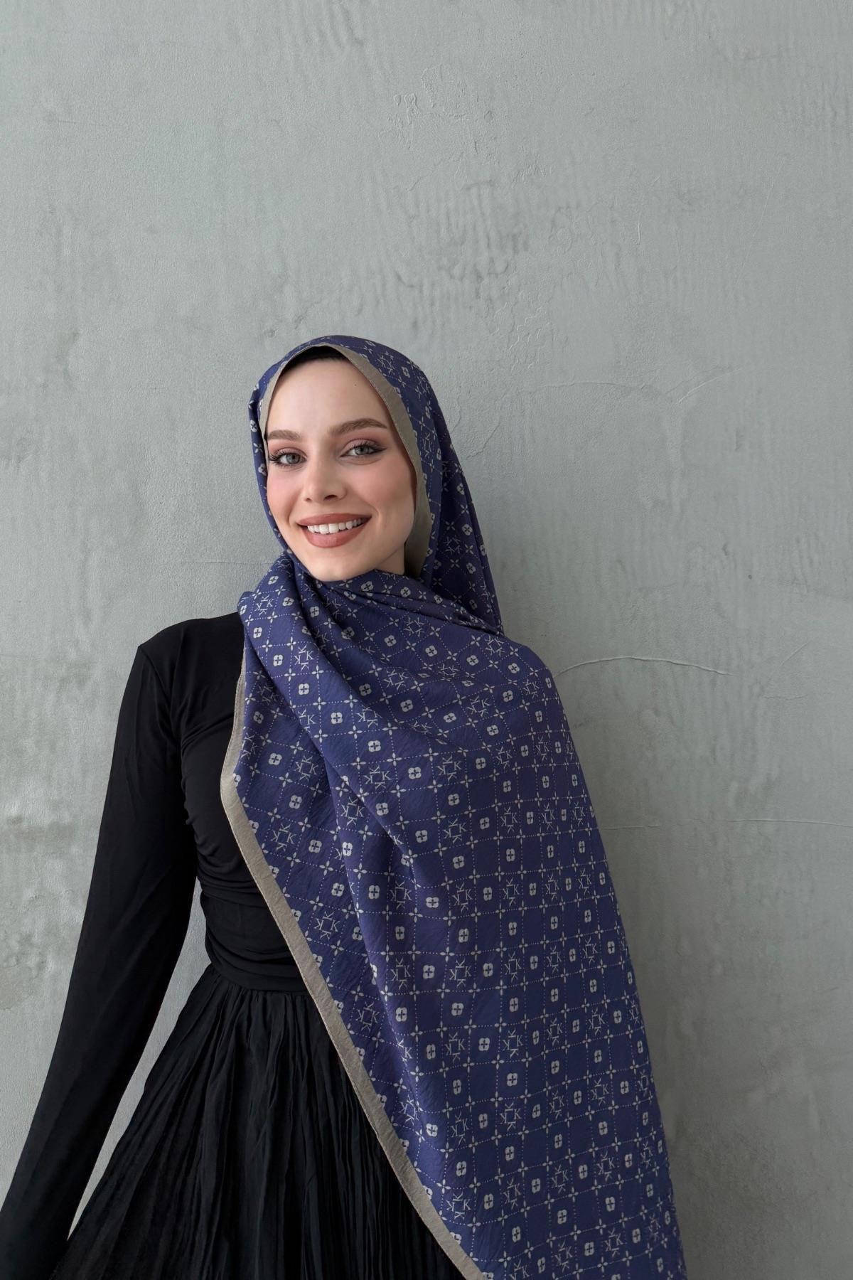 Mor Gua Modal İpek Şal