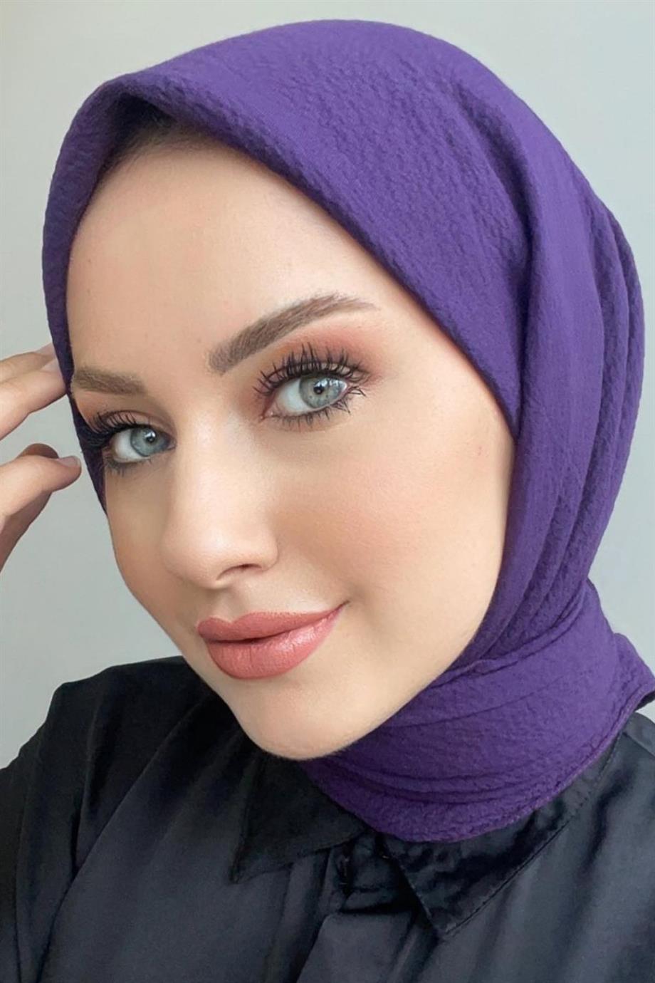 Purple Natural Scarf