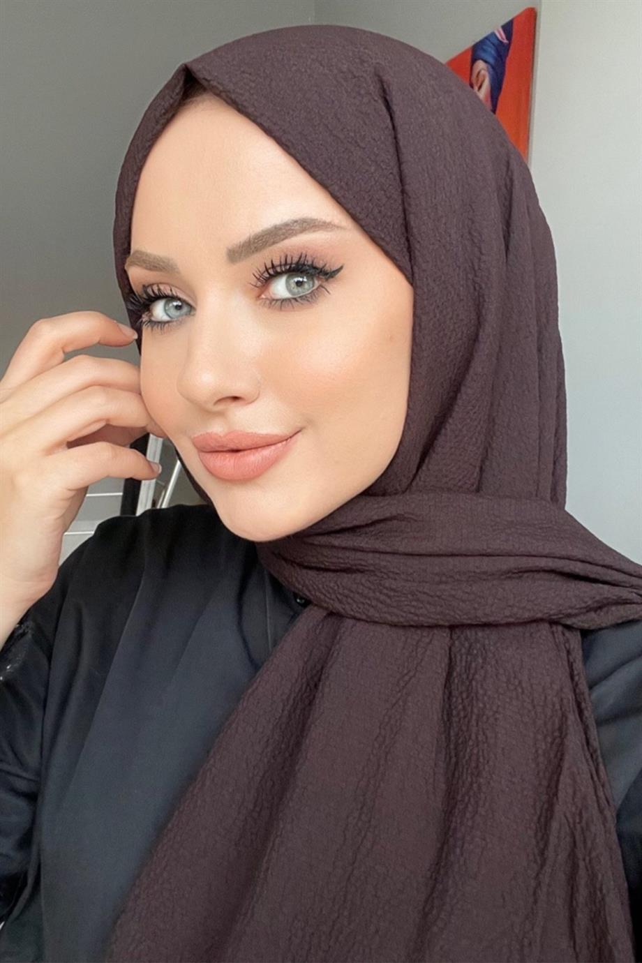 Natural Shawl Bitter Brown