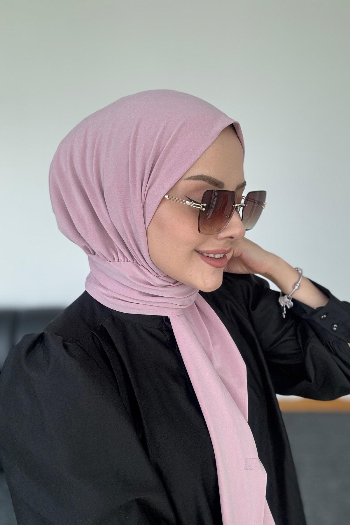 Practical Elegans Snap Shawl Dusty Rose