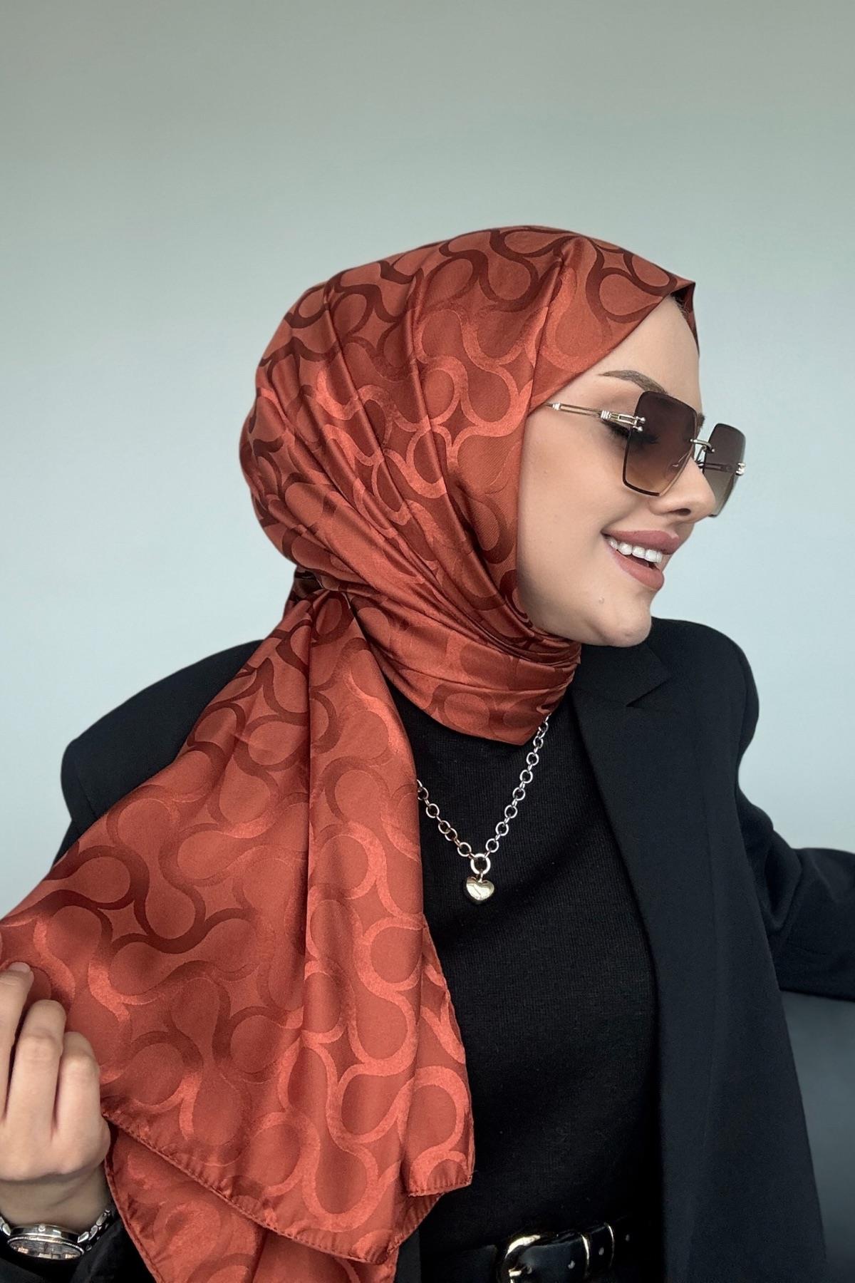 Sarmal İpeksi Jakar Şal Kiremit