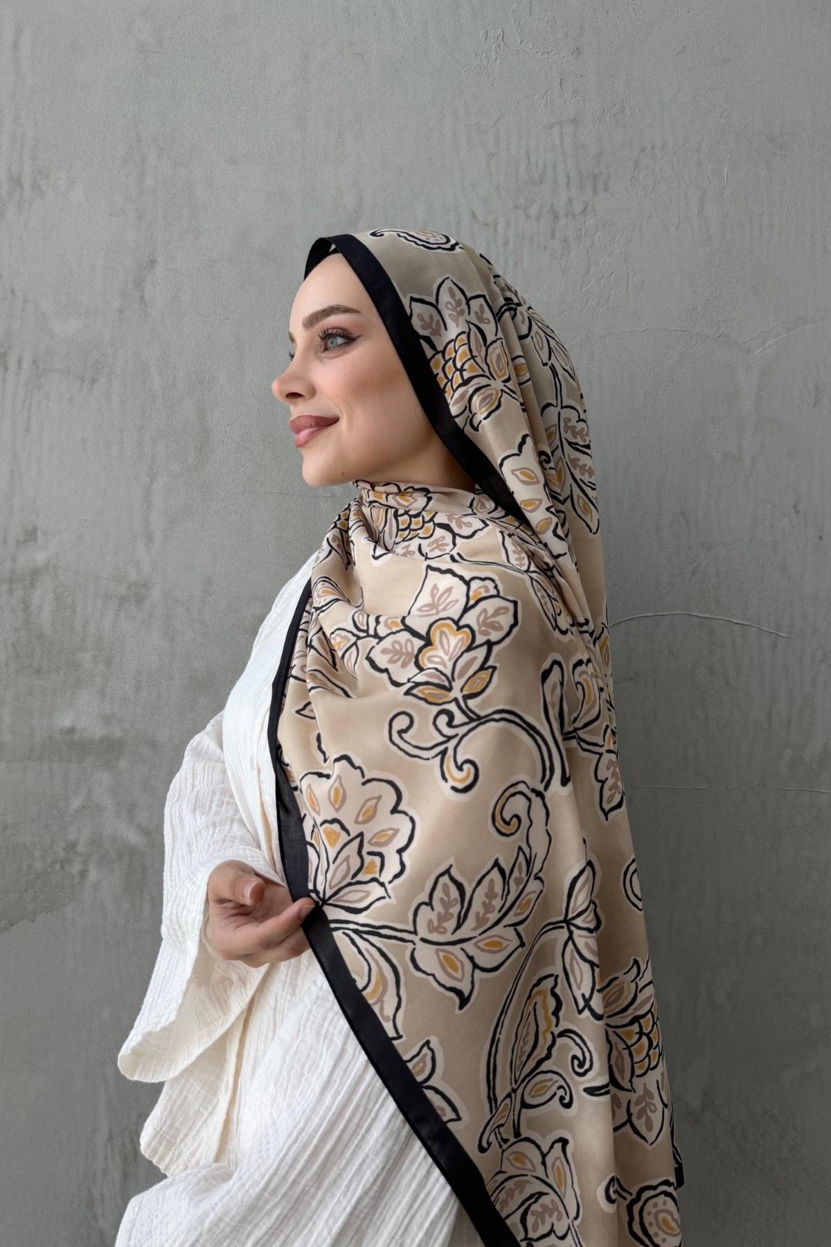 Vizon Gardenia Modal İpek Şal