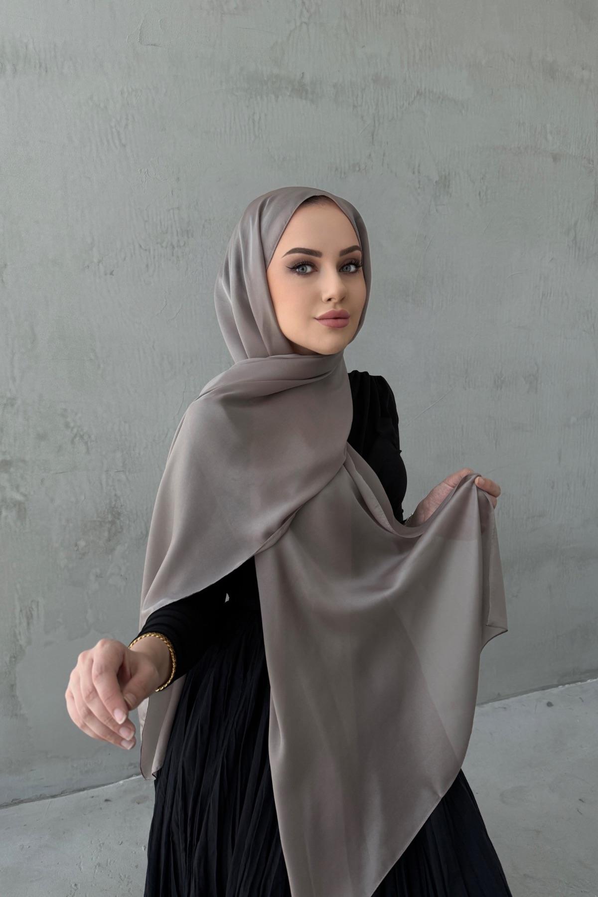 Vizon Nare Hint İpeği Şal