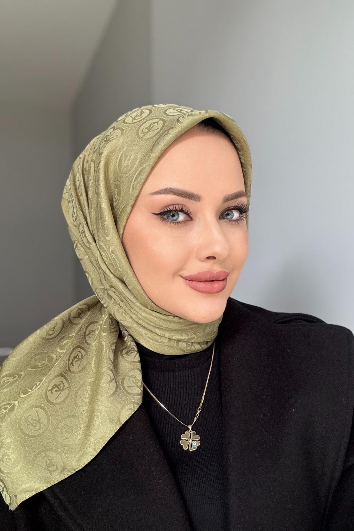 Ysl İpeksi Jakar Eşarp Çağla