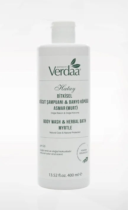 Bitkisel Vücut Şampuanı ve Banyo Köpüğü Asma (Murt) 400 ML