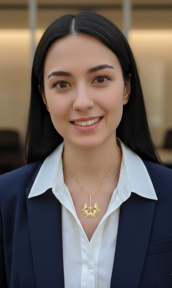 Karahindiba Dikey Zincir Kolye | Altın Kaplama