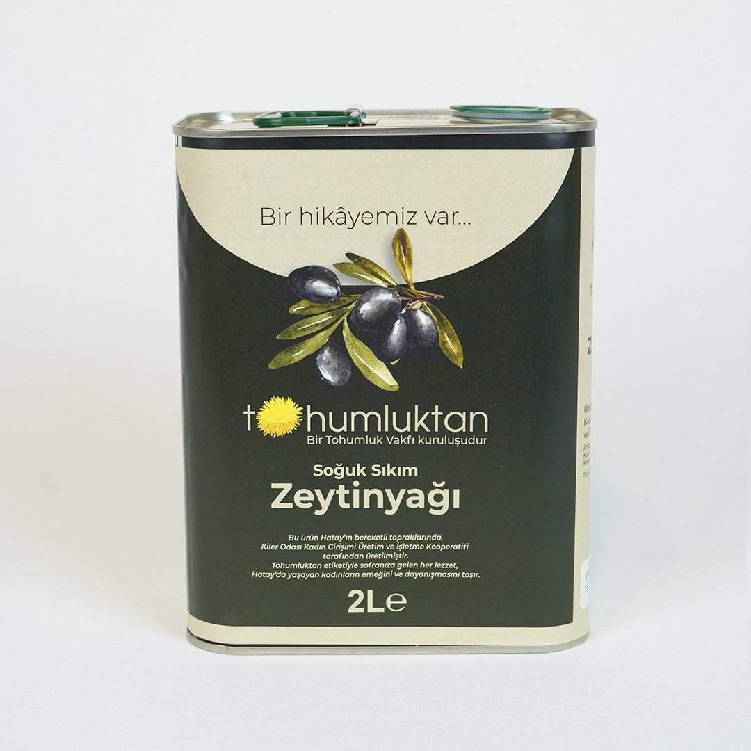 tohumluktan 2l zeytinyağı