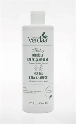 Verdaa Bitkisel Bebek Şampuanı 400 ML