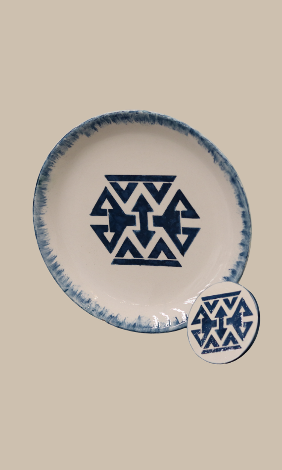 Göç Yolu Seramik Duvar Tabağı