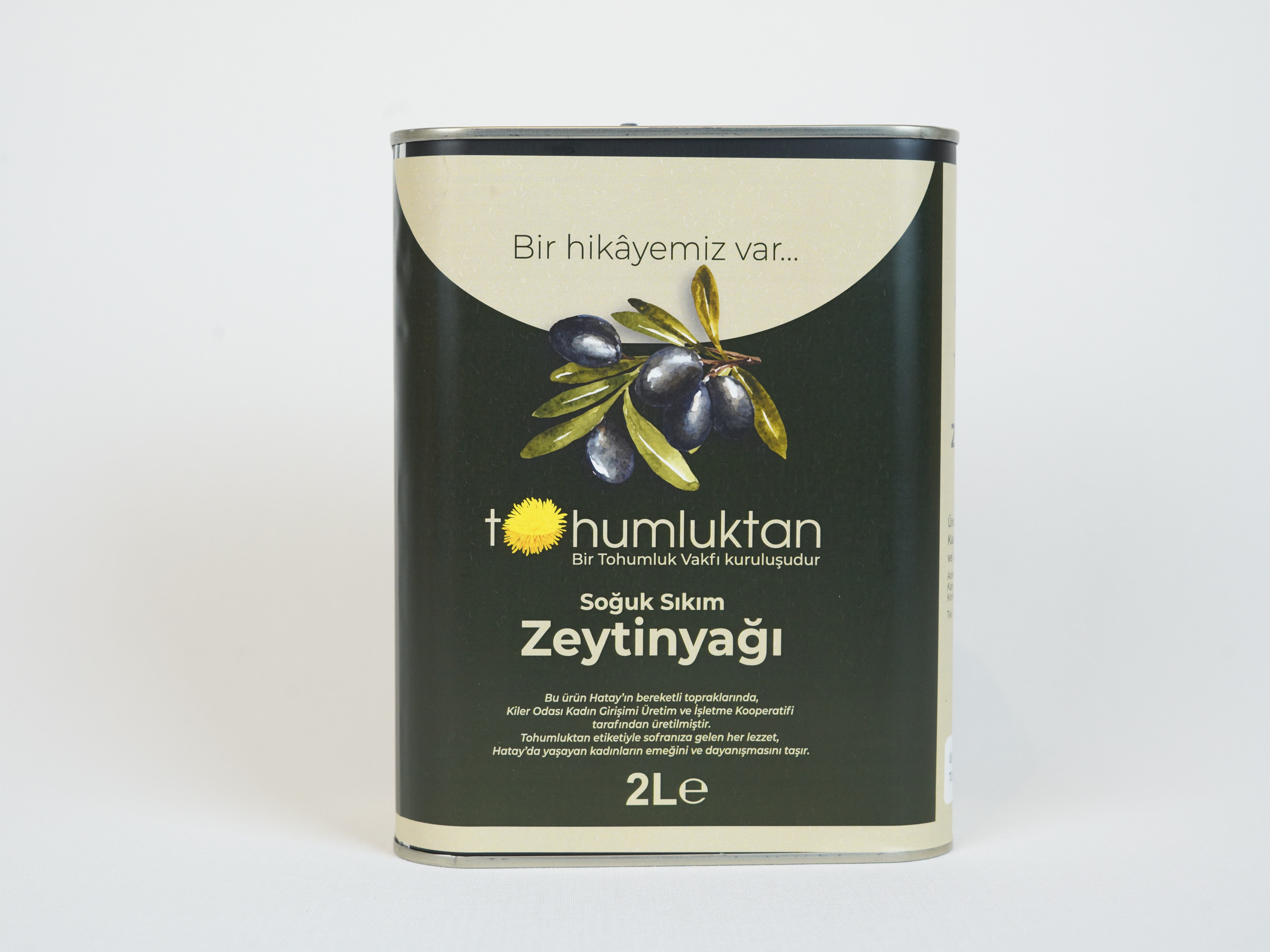 tohumluktan 2l zeytinyağı
