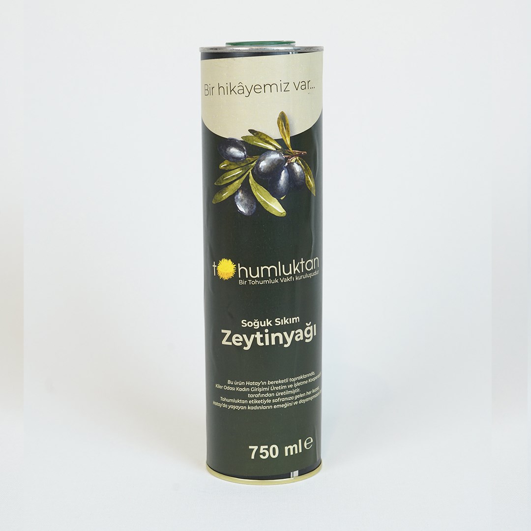 Tohumluktan Soğuk Sıkım Zeytin Yağı 750 ML