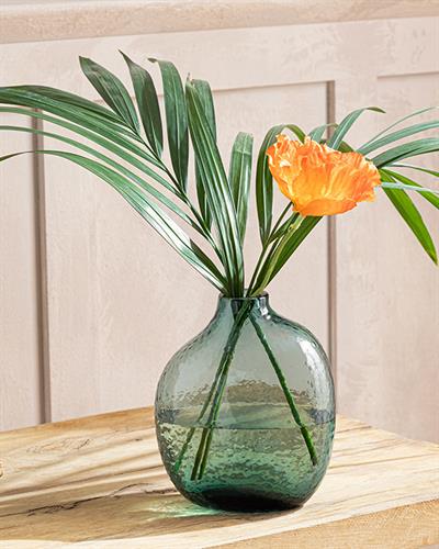 Ваза Стъкло, Зелено, 0