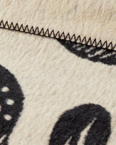 Одеяло Единичен Памучен 150x200 см Бежов - Черен