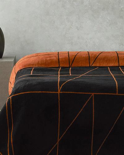 ОДЕАЛО, Единичен размер Памучен 150x200 cm Теракота