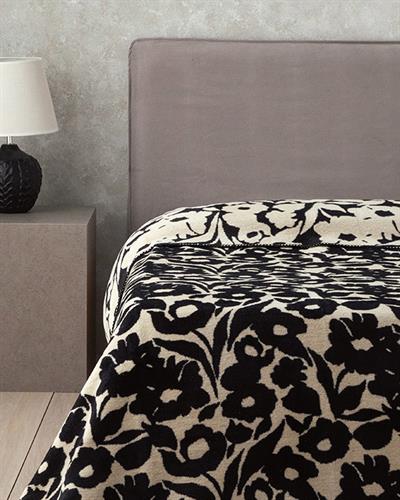 ОДЕАЛО, За един човек, Памучен, 150x200 cm, Black