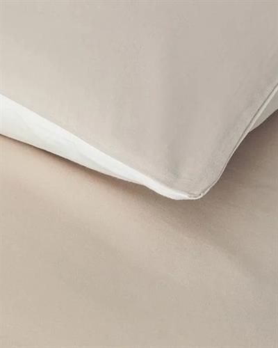 Спален Комплект Единичен Промит памук 160x220 см Бежов - Кремав