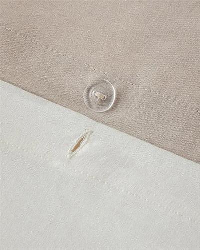 Спален Комплект Единичен Промит памук 160x220 см Бежов - Кремав