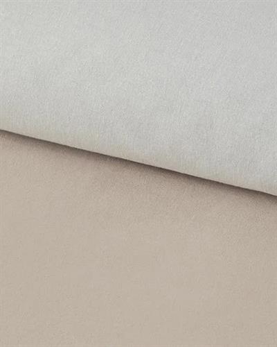 Спален Комплект Единичен Промит памук 160x220 см Бежов - Кремав