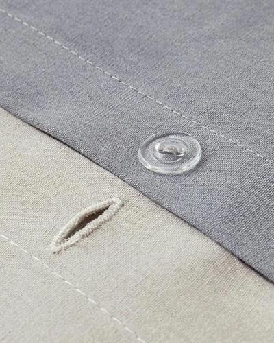 Спален Комплект Единичен Промит памук 160x220 см Сив - Каменно сиво