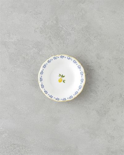 Сервиз За Закуска Порцелан 20 части за 6 души. Жълт