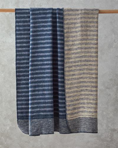 Одеяло Двоен Памучен 200x220 см Син