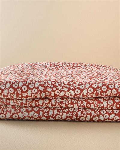 Double Person Multi-Purposed Quilt 200x220 cm Terracotta