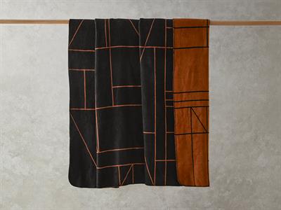 Одеяло, Двоен размер,  Памучен, 200x220 см, Теракота