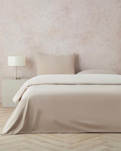 Спален Комплект Двоен Промит памук 200x220 см Бежов - Кремав