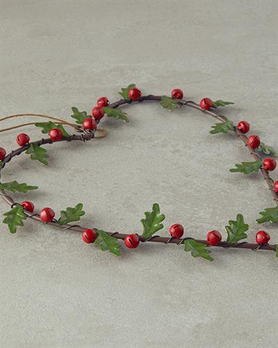 Висящ Аксесоар Метал 20x20 см Червен