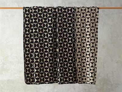 ОДЕАЛО, Кралски размер, Памучен, 220x240 cm, Черен