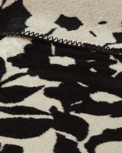 Одеяло, Кралски размер, Памучен, 220x240 cm, Черен