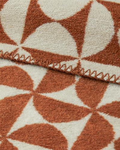 ОДЕАЛО Кралски размер Памучен 220x240 cm Теракота