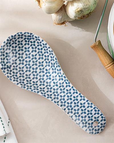 Поставка За Лъжици Меламин, Синьо, 24 Cm