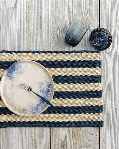 Американзки Сервиз Полипропилен, Тъмно Синьо, 30 X 45 Cm