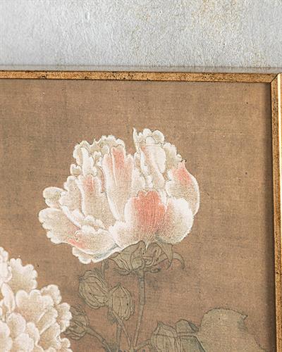 Dark Rose 2 Painting 30x30 cm Gold