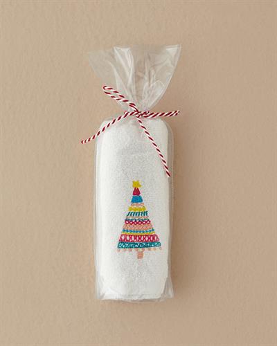 Кърпа За Ръце С бродерия Памучен 30x50 см Екрю