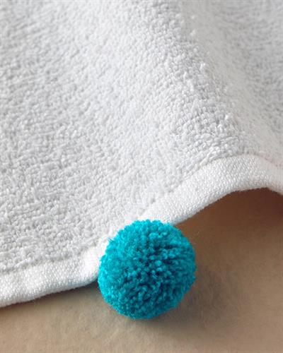 Кърпа За Ръце С помпон Памучен 30x50 см Екрю