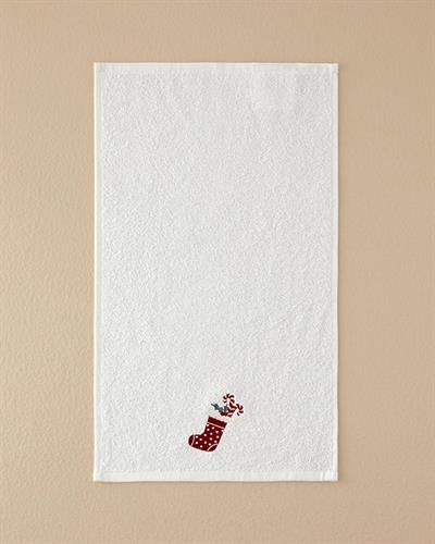 Кърпа За Ръце С бродерия Памучен 30x50 см Екрю