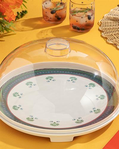 Фанус За Кекс Меламин, Синьо, 31 Cm