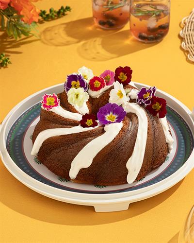 Фанус За Кекс Меламин, Синьо, 31 Cm