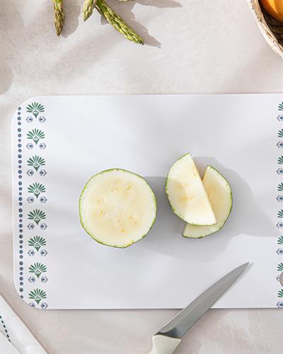 Дъска За Рязане Меламин, Бяло, 32 X 22 Cm