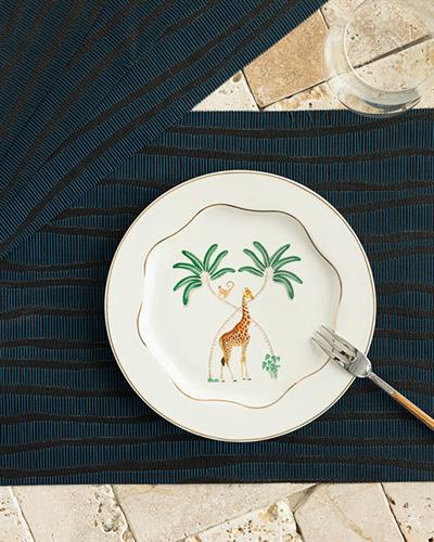 Американзки Сервиз 4 Бр., Pvc, Тъмно Синьо, 45 X 30 Cm