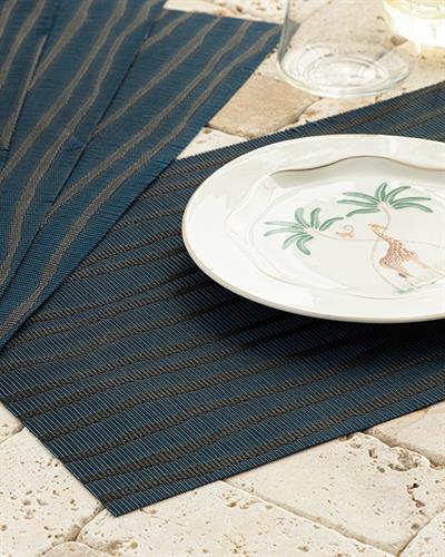 Американзки Сервиз 4 Бр., Pvc, Тъмно Синьо, 45 X 30 Cm