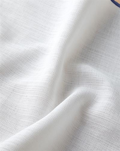 Рънър Полиестер 40x140 см Бял - Морскосин