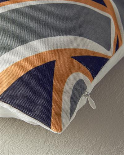 Cover Throw Pillows 45x45 cm Mustard